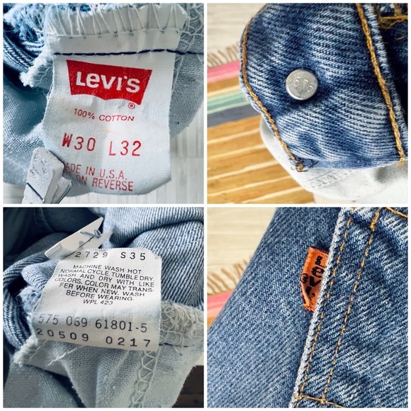Vintage 70’s Levi’s Orange Tab 509-0217 Straight Leg Jeans - Picture 15 of 16